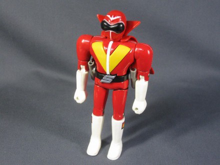 ⚠️当時物 秘密戦隊ゴレンジャー ソフビ ポピー ロビン 激レア